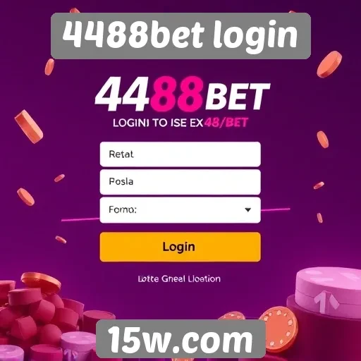 Facilidade de acesso ao 4488bet login